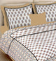 Harshfashion 120 TC Cotton King Fancy Bedsheet
