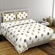 Harshfashion 120 TC Cotton King Fancy Bedsheet
