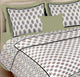 Harshfashion 120 TC Cotton King Fancy Bedsheet