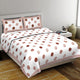 Harshfashion 120 TC Cotton King Fancy Bedsheet