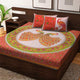 Harshfashion 104 TC Cotton Double Printed Bedsheet