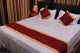 Luxury Bedrunner Set by Harshfashion (1bedsheet+two pillow cover+Runner set)