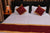 Luxury Bedrunner Set by Harshfashion (1bedsheet+two pillow cover+Runner set)