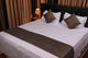 Luxury Bedrunner Set by Harshfashion (1bedsheet+two pillow cover+Runner set)