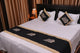 Luxury Bedrunner Set by Harshfashion (1bedsheet+two pillow cover+Runner set)