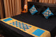 Luxury Bedrunner Set by Harshfashion (1bedsheet+two pillow cover+Runner set)