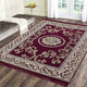 Harshfashion Persents Light Blue Cotton Carpet  (138 cm X 213 cm)